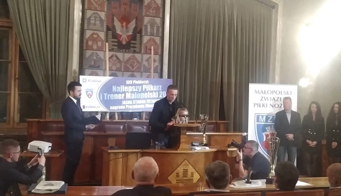 Janusz Gol piłkarzem 2019 roku w Małopolsce. Wideo