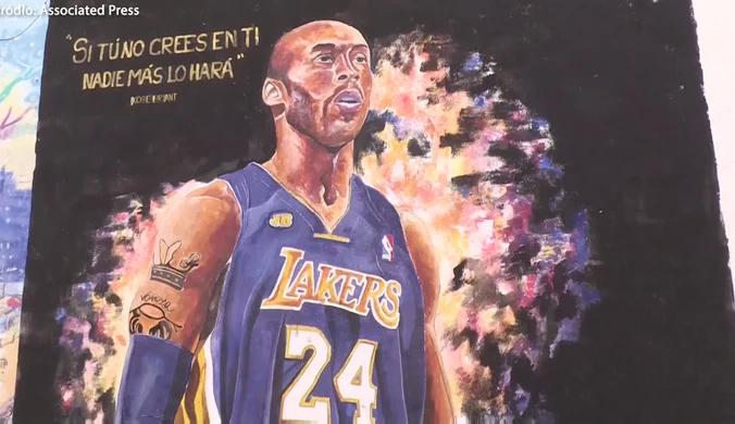 W Walencji powstał mural w hołdzie dla Kobego Bryanta. Wideo