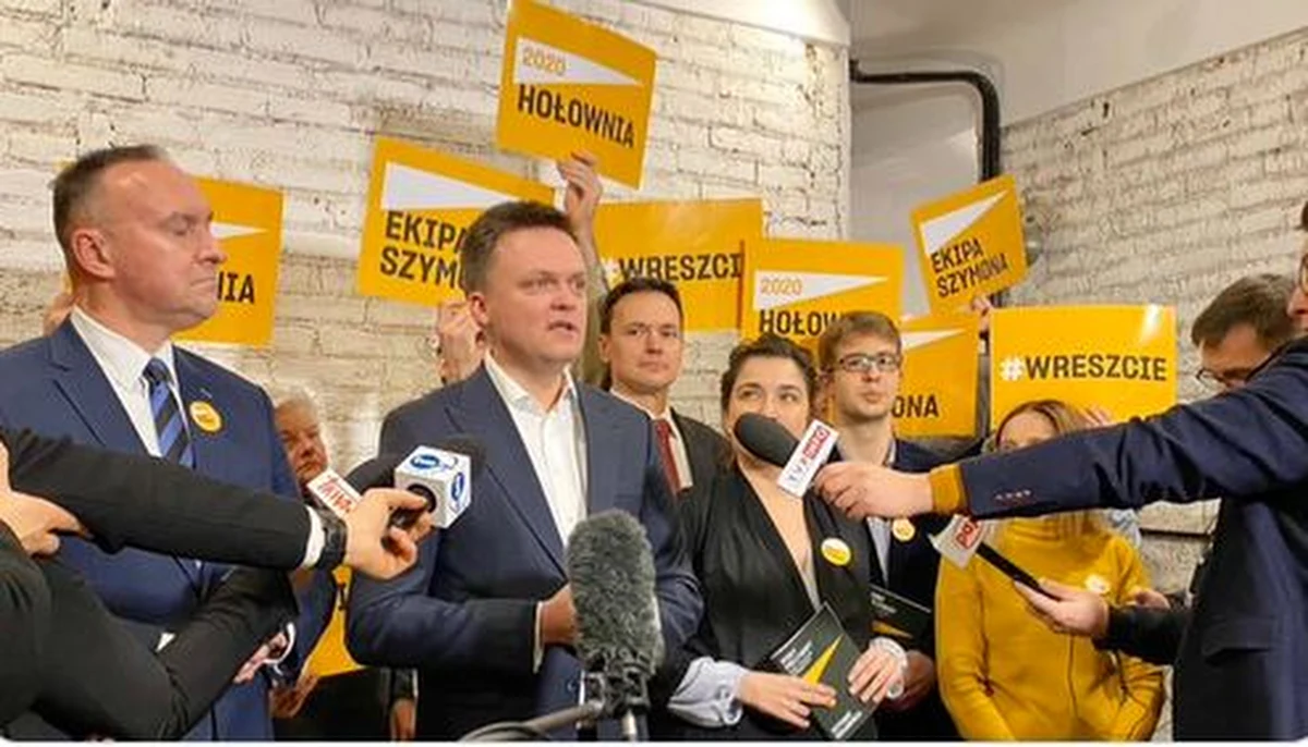 Jacek Cichocki pokieruje sztabem wyborczym Szymona Hołowni, a pełnomocnikiem wyborczym będzie Michał Kobosko. W piątek w Warszawie bezpartyjny kandydat na prezydenta Szymon Hołownia przedstawił swoich kluczowych współpracowników.