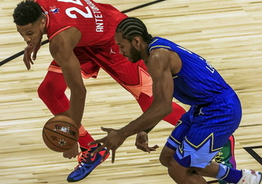 NBA: Drużyna LeBrona Jamesa lepsza od teamu Giannisa w Meczu Gwiazd