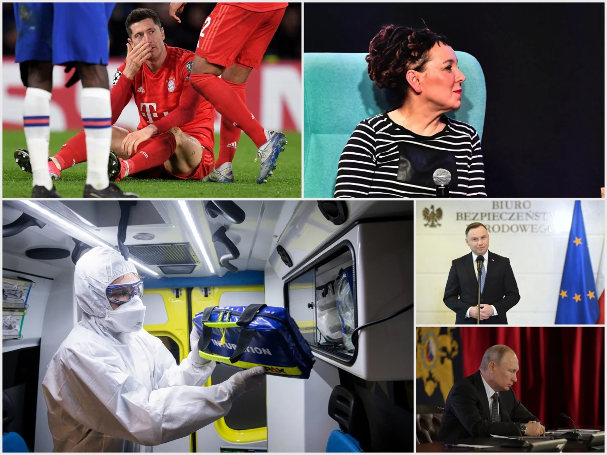 Rosyjskie MSZ zadeklarowało, że władza w Moskwie okaże niezbędną pomoc przy organizacji wizyty w Smoleńsku i Katyniu 10 kwietnia - dowiedział się korespondent RMF FM. Polska delegacja ma składać się z przedstawicieli władz i krewnych ofiar katastrofy smoleńskiej i zbrodni katyńskiej. Bayern Monachium przekazał w środę informację o kontuzji Roberta Lewandowskiego. Pęknięcie kości piszczelowej wyłączy Polaka z gry na co najmniej cztery tygodnie. Z całego świata docierają nowe niepokojące informacje na temat koronawirusa Covid-19. Pierwsze przypadki zachorowań odnotowano dzisiaj w Grecji, Macedonii Północnej, Brazylii i Pakistanie. We Włoszech liczba chorych przekroczyła już 400 osób, a bilans ofiar śmiertelnych wzrósł do 12. O wszystkich najważniejszych wydarzeniach środy dowiesz się z Podsumowania Dnia RMF FM.