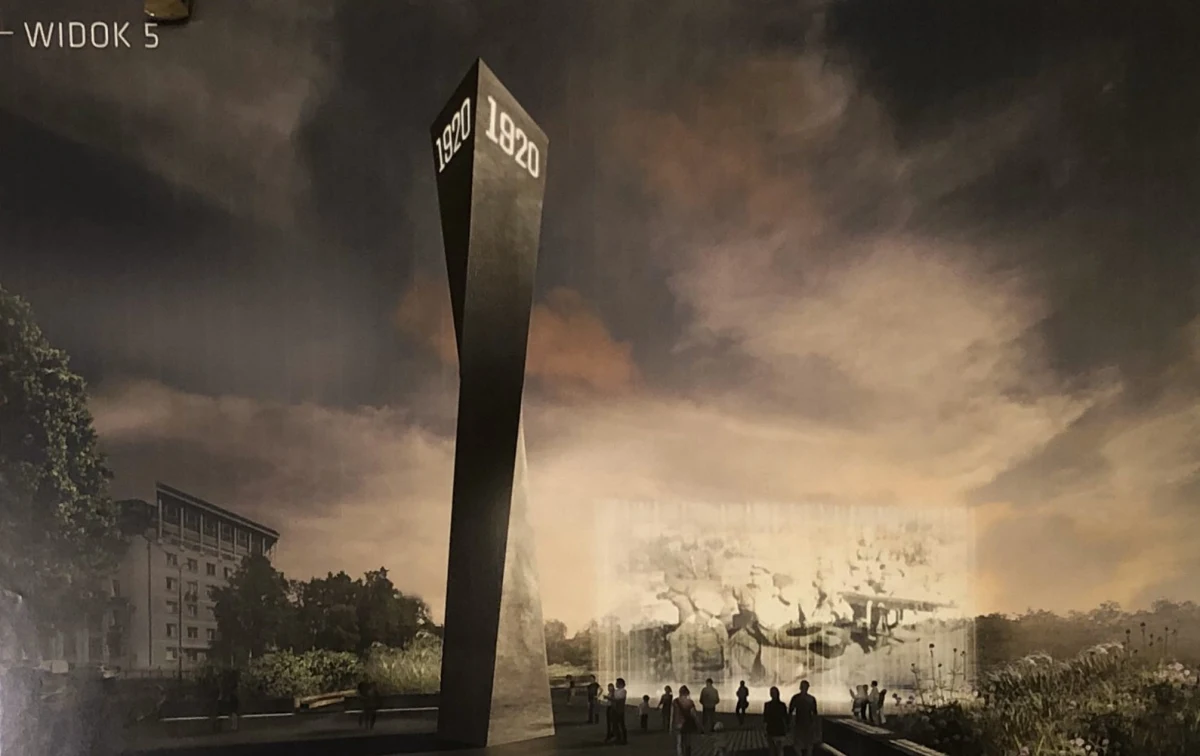 Jest zwycięski projekt pomnika, który upamiętni Bitwę Warszawską 1920 roku! Stanie na stołecznym placu Na Rozdrożu. Ma kosztować około 3 mln złotych. 