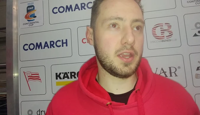 Marek Tvrdoń (Cracovia) bohaterem 4. ćwierćfinału play-off z JKH GKS-em. Wideo
