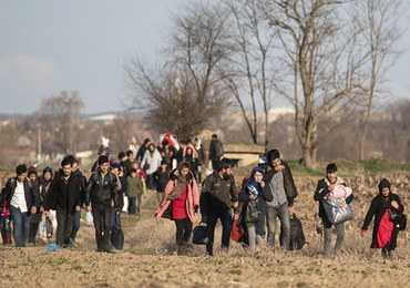 Grecka straż graniczna zatrzymała setki migrantów z Turcji