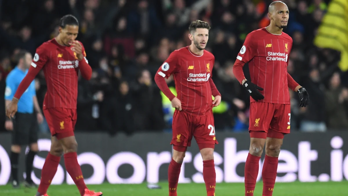 Po 44 spotkaniach bez porażki w lidze angielskiej piłkarze Liverpoolu ulegli na wyjeździe Watfordowi 0:3. "The Reds" wygrali 18 poprzednich meczów, ale w starciu z przedostatnią drużyną w tabeli zaprezentowali się słabo.