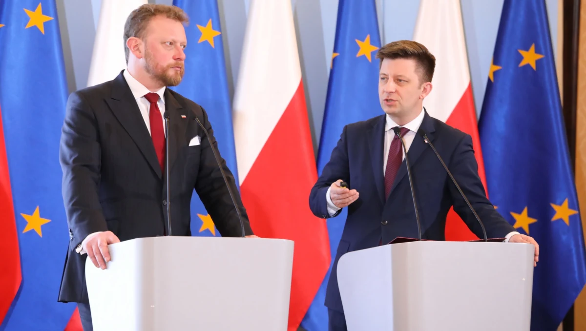 Specustawa ws. koronawirusa daje realne narzędzia, by skutecznie przygotowywać kraj i administrację na zbliżanie się choroby oraz walkę z nią - powiedział we wtorek w Warszawie szef KPRM Michał Dworczyk na wspólnej konferencji z ministrem zdrowia.