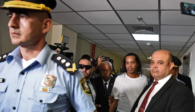 Ronaldinho spędził 40. urodziny w paragwajskim areszcie