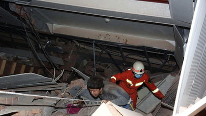 W Chinach zawalił się hotel. Nie żyje co najmniej 10 osób