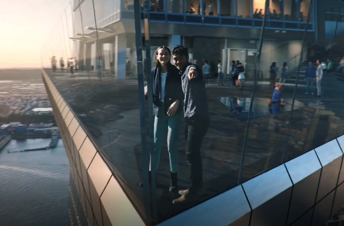 Setne piętro, 335 metrów nad wielkim miastem. The Edge dziś zostanie otwarty na Manhattanie. To najwyższy, zewnętrzny taras widokowy na zachodniej półkuli. Z tej wysokości będzie można popatrzeć na panoramę Nowego Jorku. 