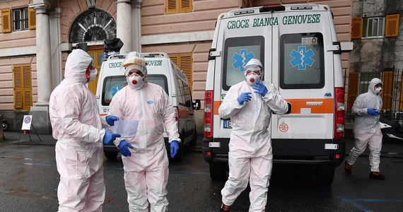 We Włoszech zmarło już 1266 osób zakażonych koronawirusem poinformowała Obrona Cywilna. To wzrost o 250 osób w ciągu doby.