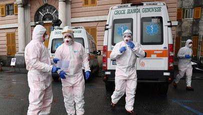 Ponad 1200 ofiar koronawirusa we Włoszech