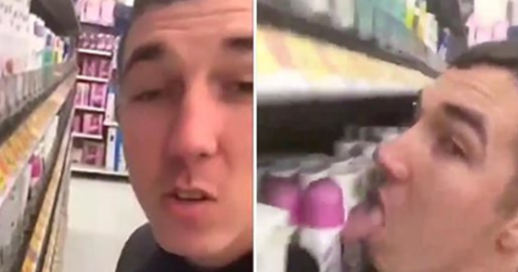 26-letni Cody Lee Pfister został nazwany przez media amerykańskie "koronaterrorystą". Mężczyzna oblizywał dezodoranty ustawione na półce sklepowej, a nagranie swojego wyczynu umieścił w internecie z przesłaniem: "Kto się boi koronawirusa?". 