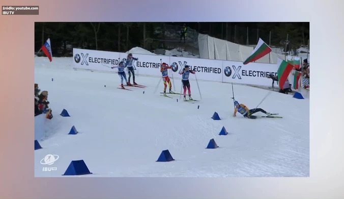 Wypadki i śmieszne momenty. Tak wyglądał biathlonowy sezon 2019/20. Wideo