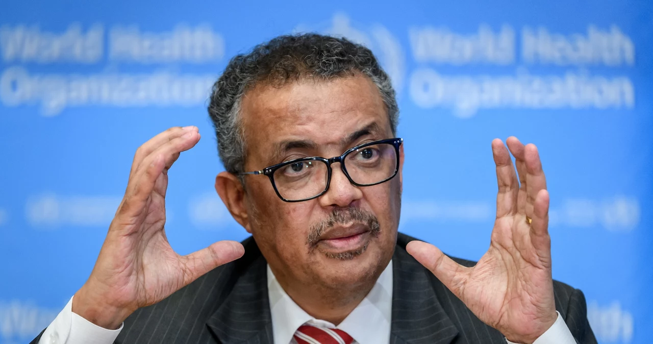 Szef WHO Tedros Adhanom Ghebreyesus