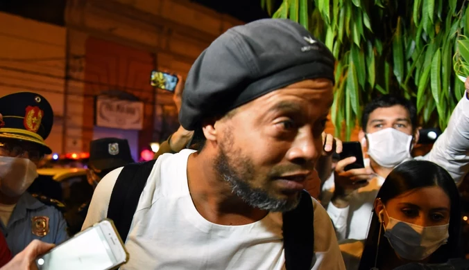 Ronaldinho „więziony” w prezydenckim apartamencie