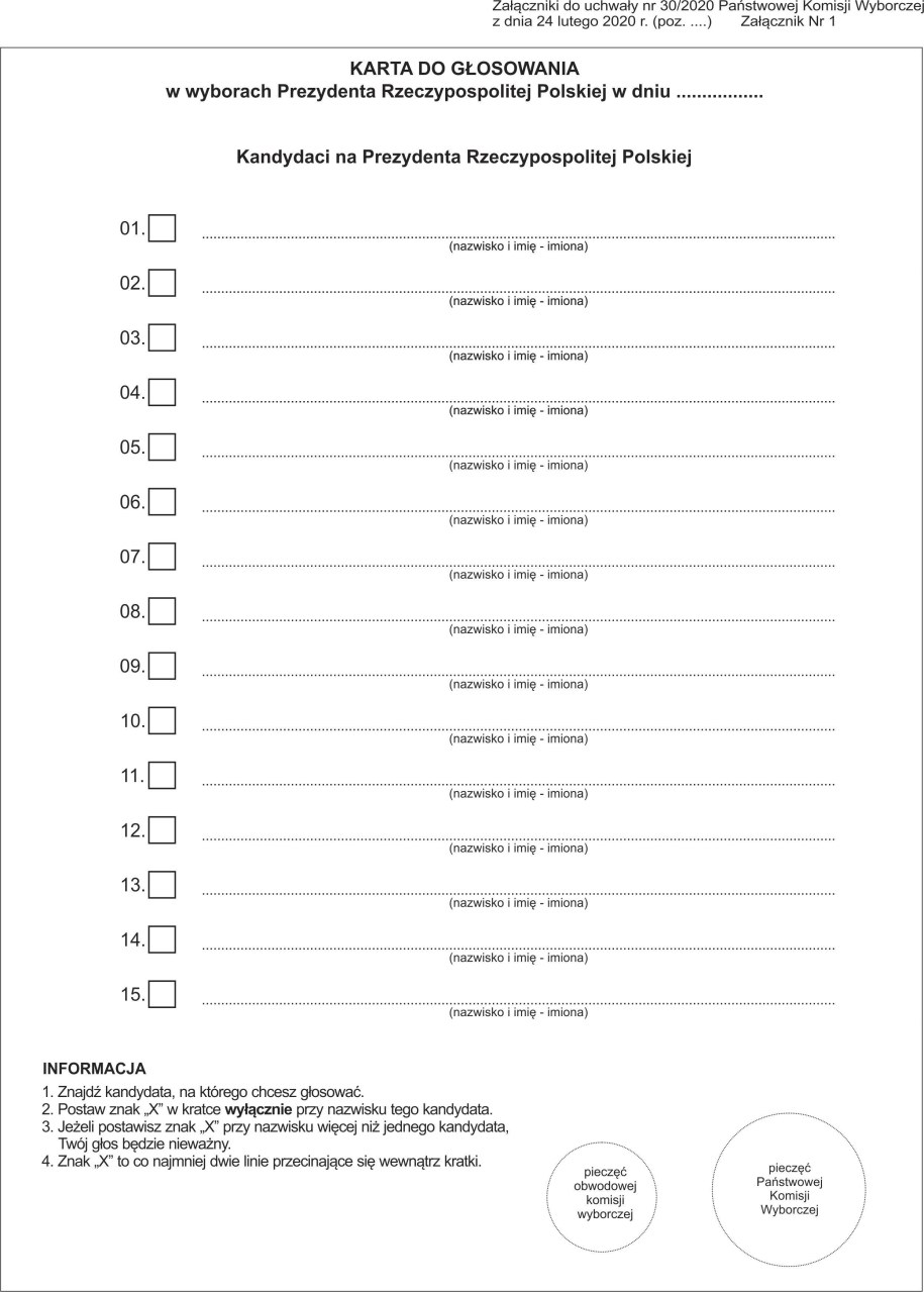 Czeka nas podwójny wydatek na karty do głosowania?