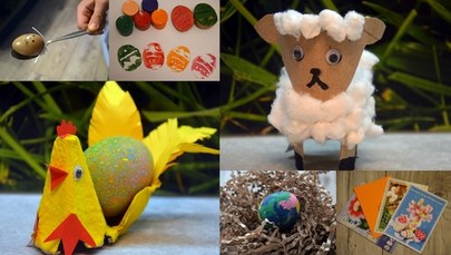 Zostań w domu w Wielkanoc. 10 zabaw z dziećmi w święta