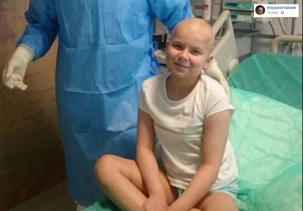 Dziewięciolatka, u której wykryto koronawirusa, gdy byla zaledwie osiem dni po przeszczepie, czuje się dobrze