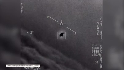 UFO na nagraniach Pentagonu. Amerykanie publikują filmiki pilotów Marynarki Wojennej USA