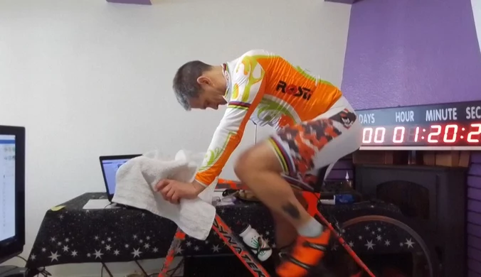 Pascal Pich chce przejechać Tour de France... w pokoju. Wideo