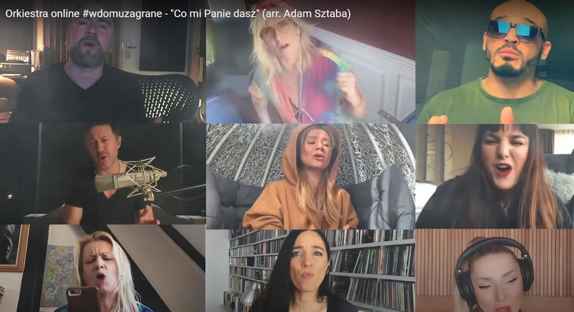 Już ponad 3,4 mln odsłon ma wideo z niezwykłym coverem przeboju "Co mi Panie dasz" grupy Bajm. Za projekt z udziałem wielu gwiazd odpowiada Adam Sztaba, który opracował aranżację piosenki.