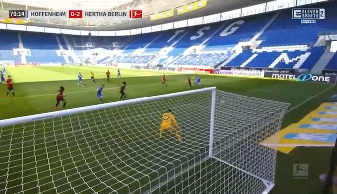 Bundesliga. TSG Hoffenheim - Hertha Berlin 0-3 - skrót (ZDJĘCIA ELEVEN SPORTS). WIDEO