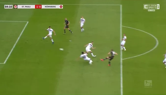 St. Pauli - Nuernberg 1-0 - skrót (ZDJĘCIA ELEVEN SPORTS). WIDEO