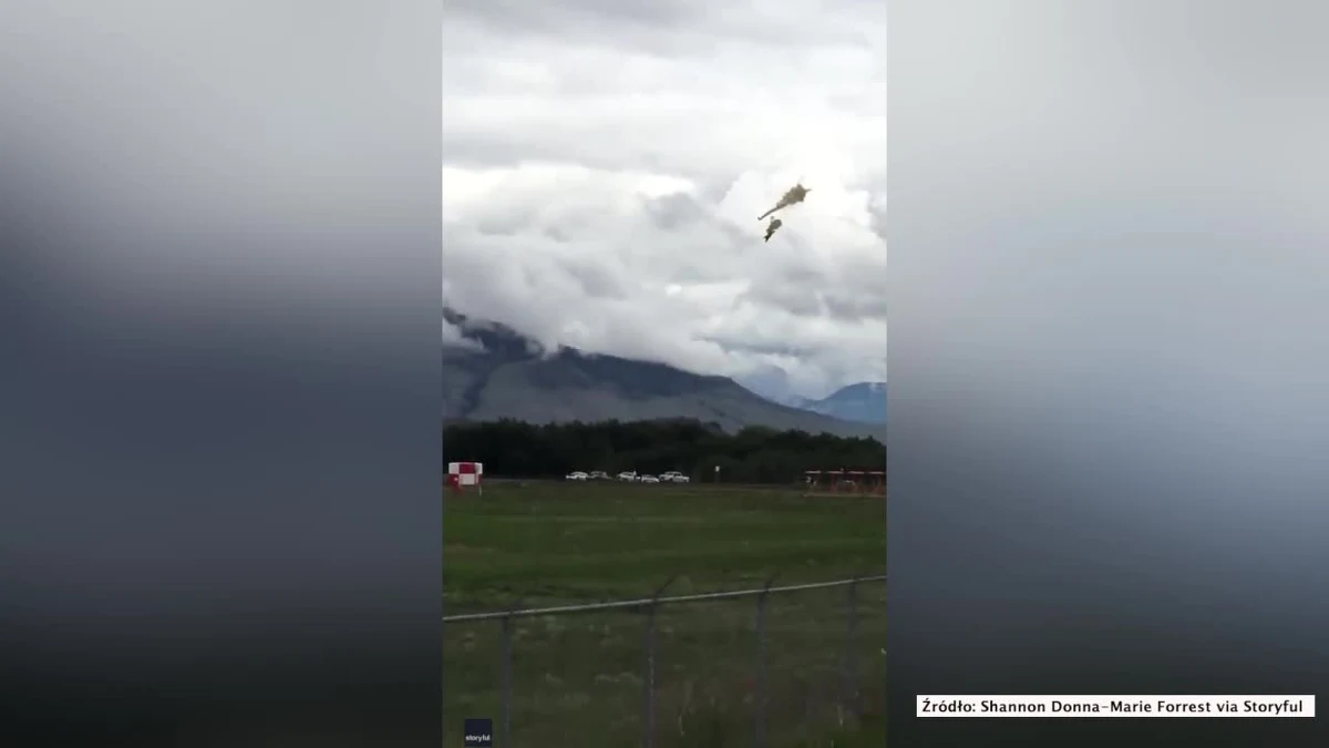 Katastrofa odrzutowca Canadair Tutor CT-114, w Kamloops w Kolumbii Brytyjskiej w Kanadzie. Królewskie Kanadyjskie Siły Lotnicze (RCAF) potwierdziły, że zginęła rzeczniczka prasowa zespołu akrobacji lotniczych Snowbirds, kpt. Jennifer Casey.