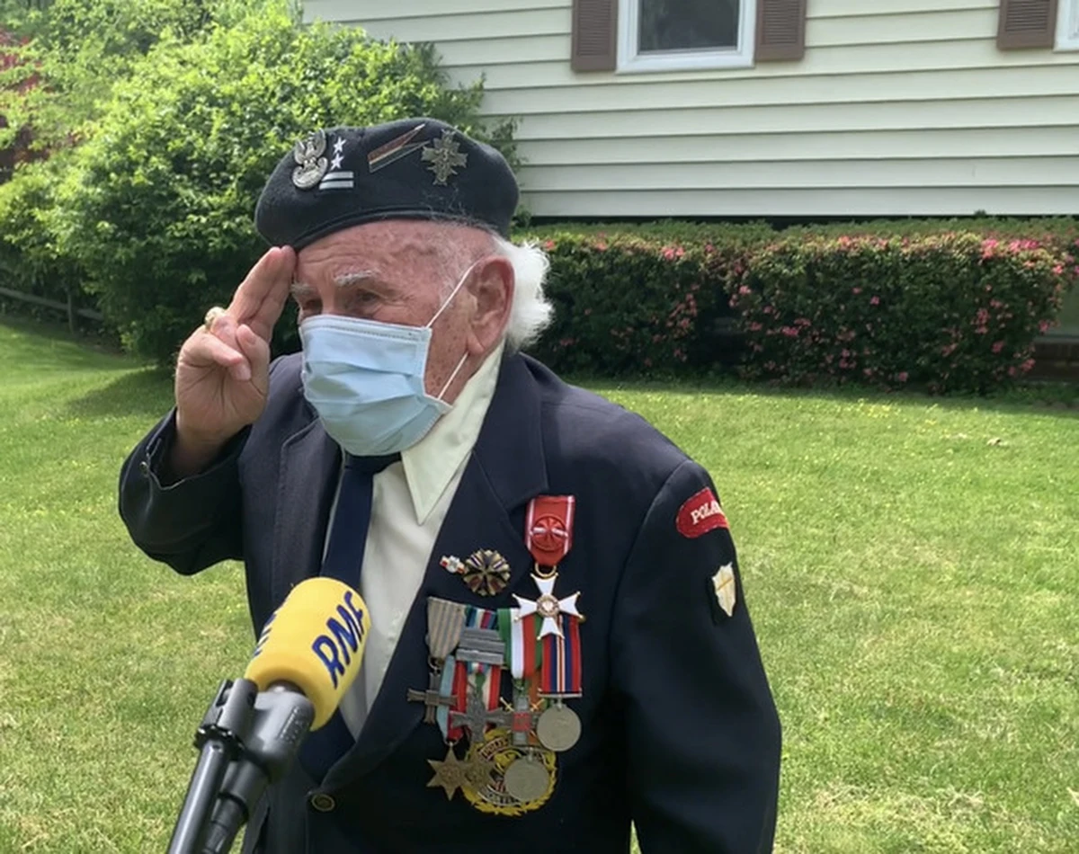 Wzruszony hołdem, jaki złożyli mu Polacy mieszkający w okolicy amerykańskiej stolicy, nagrał przesłanie dla rodaków. Pułkownik Romuald Lipiński, bohater spod Monte Cassino mówi o tym, jak szczególna dla niego jest ojczyzna. 