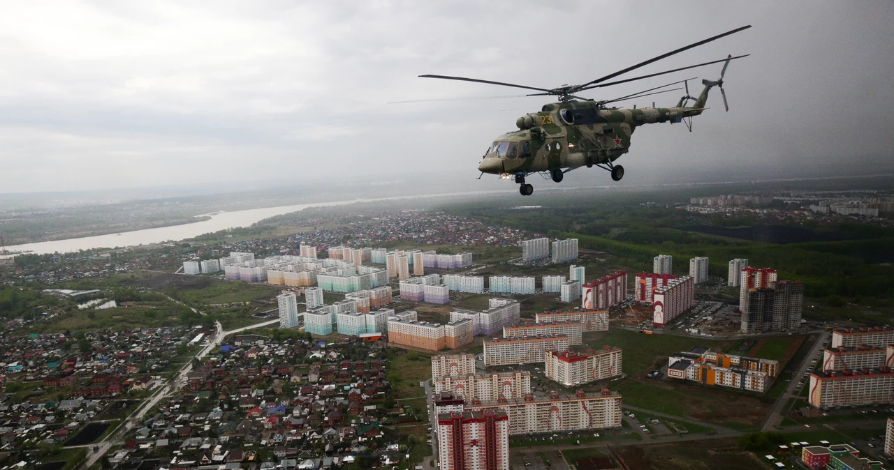 Rosyjski helikopter Mi-8 / zdj. ilustracyjne