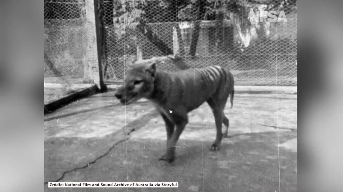Narodowe Archiwum Filmu i Dźwięku Australii podzieliło się ze światem wyjątkowym nagraniem. 21-sekundowy film z 1935 roku przedstawia wilkowora tasmańskiego, zwanego też tygrysem tasmańskim. Zwierzak o imieniu Benjamin był prawdopodobnie ostatnim przedstawicielem tego gatunku. Według naukowców wyginął on wraz z jego śmiercią w 1936 roku.