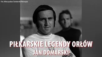 Piłkarskie legendy "Orłów". Jan Domarski - autor najważniejszego gola w historii. Wideo