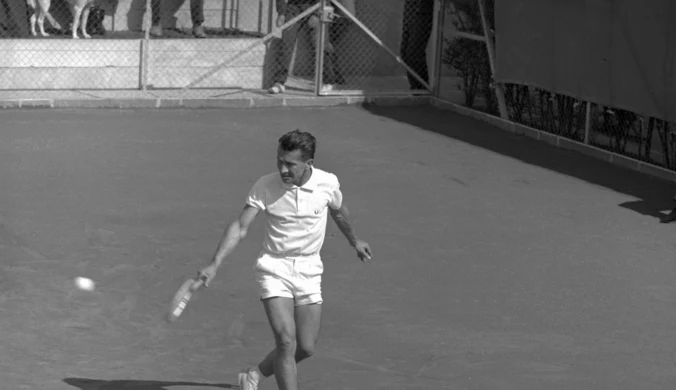 Tenis. Andrzej Licis 60 lat temu omal nie pokonał Roda Lavera