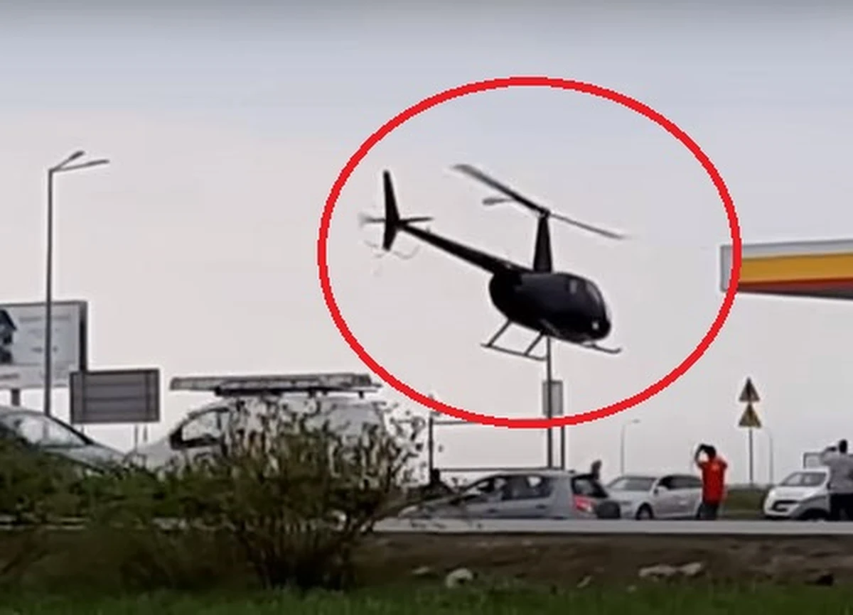 Policjanci wyjaśniają okoliczności nietypowego lądowania śmigłowca w Garwolinie na Mazowszu. Pilot wylądował na stacji paliw, zatankował paliwo i po zapłaceniu rachunku odleciał. 