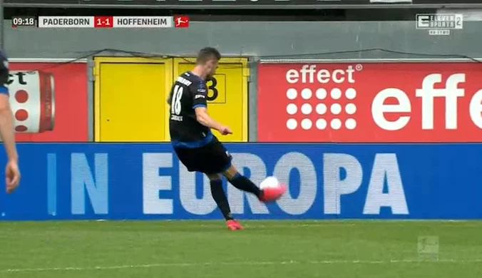 Bundesliga. SC Paderborn - TSG Hoffenheim 1-1 - skrót (ZDJĘCIA ELEVEN SPORTS). WIDEO