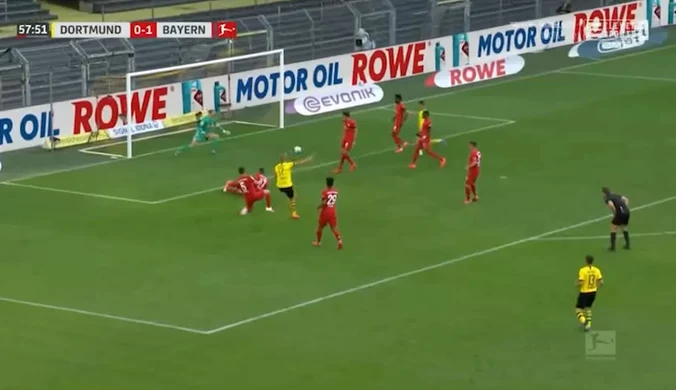 Bundesliga. Borussia Dortmund - Bayern Monachium 0-1 - skrót (ZDJĘCIA ELEVEN SPORTS). WIDEO