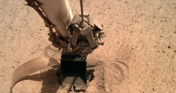 Dobre wiadomości z Marsa. Po wielu tygodniach prób polski Kret zakopał się w końcu w powierzchnię Czerwonej Planety. Kierownictwo misji sondy InSight informuje, że plan dociśnięcia penetratora sondy termicznej HP3 z pomocą ramienia robotycznego lądownika i jego łopatki okazał się skuteczny. Po wykonaniu serii sesji uderzeń kosmiczny młotek, który do tej pory wystawał ponad powierzchnię Marsa na mniej więcej 7 centymetrów, całkowicie się w niej zagłębił.
