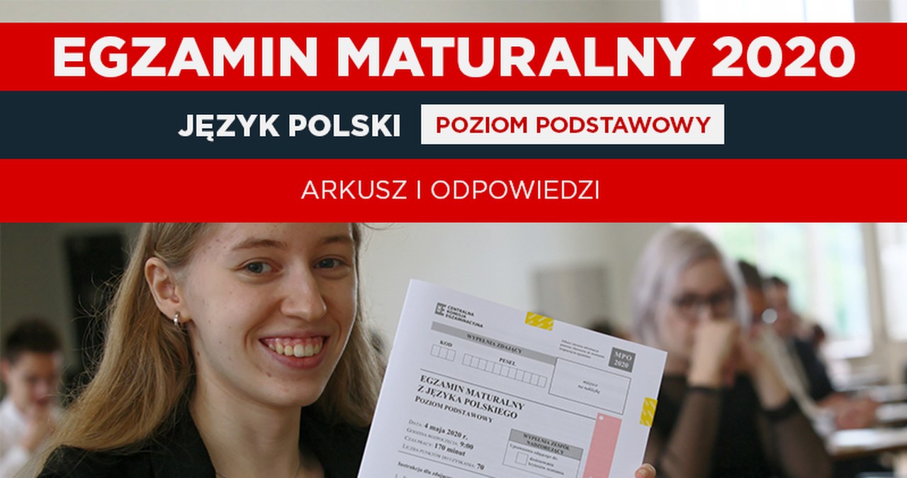 Przed Próbną Matura W Roku 2020 Sprawdzian 3 Poziom Podstawowy