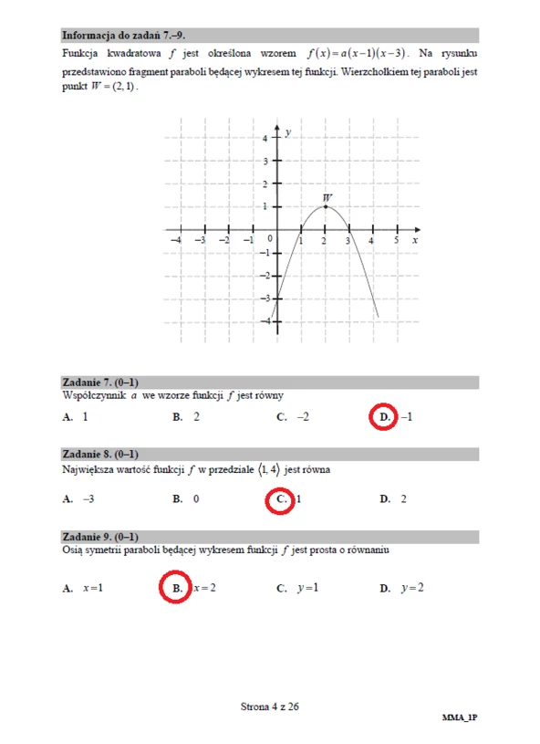 Matura 2020. Matematyka Poziom Podstawowy. Arkusz CKE I Odpowiedzi ...