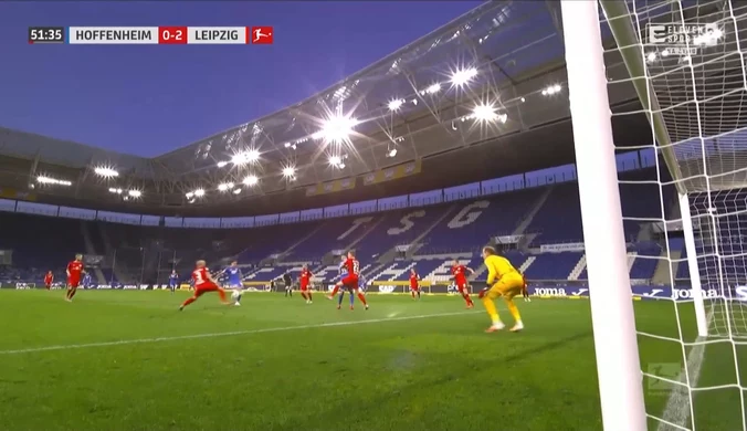 Bundesliga. TSG Hoffenheim - RB Lipsk 0-2 - skrót (ZDJĘCIA ELEVEN SPORTS). WIDEO