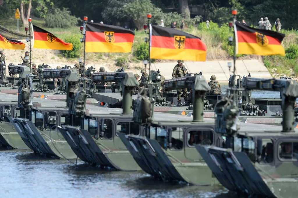 Żołnierze Bundeswehry podczas międzynarodowych ćwiczeń Anakonda-16 w 2016 roku. Zdjęcie ilustracyjne