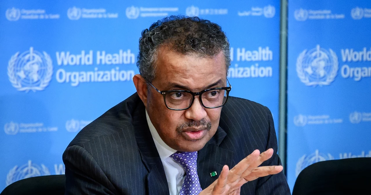 Szef WHO Tedros Adhanom Ghebreyesus