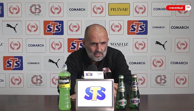 Cracovia. Michał Probierz przed meczem z Jagiellonią. Wideo