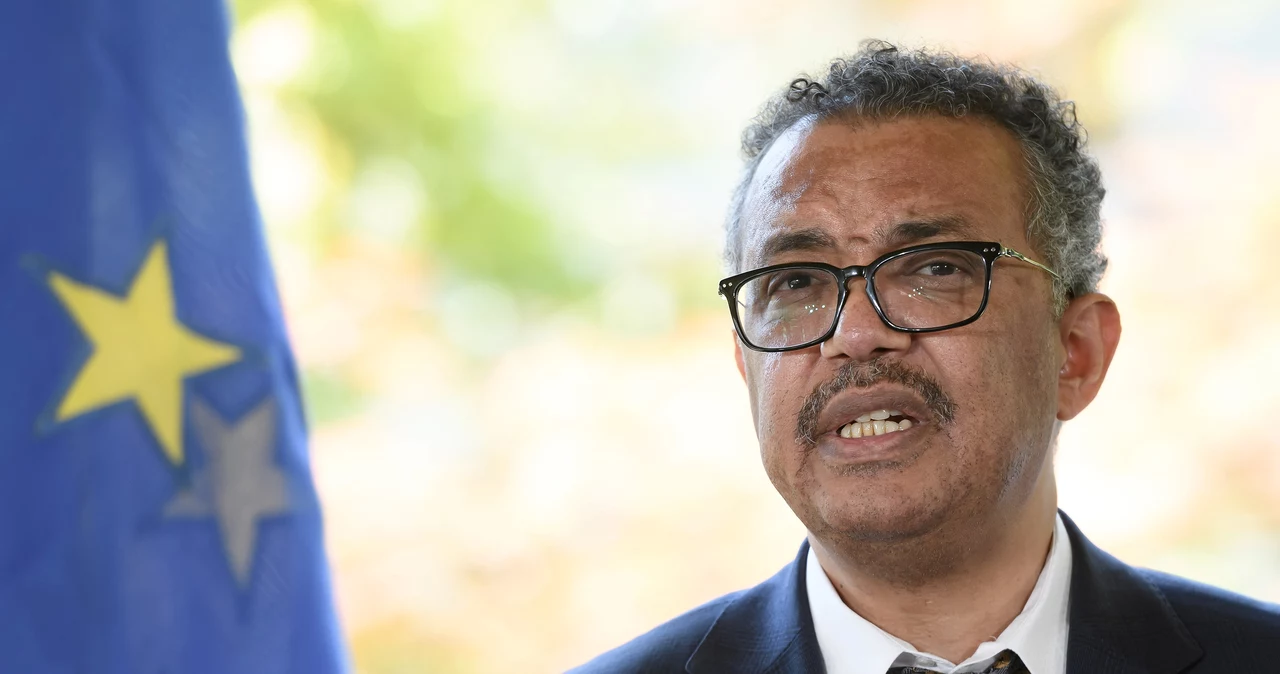 Szef Światowej Organizacji Zdrowia Tedros Adhanom Ghebreyesus