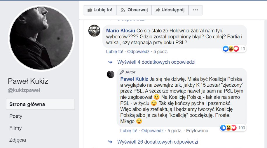 /https://www.facebook.com/kukizpawel/ /Facebook