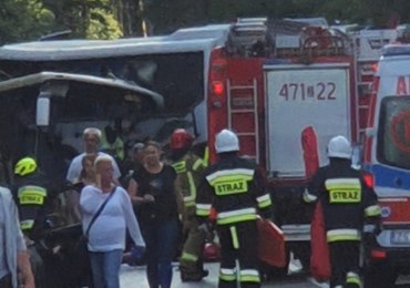 Wypadek w Dźwirzynie. Kilkanaście osób rannych