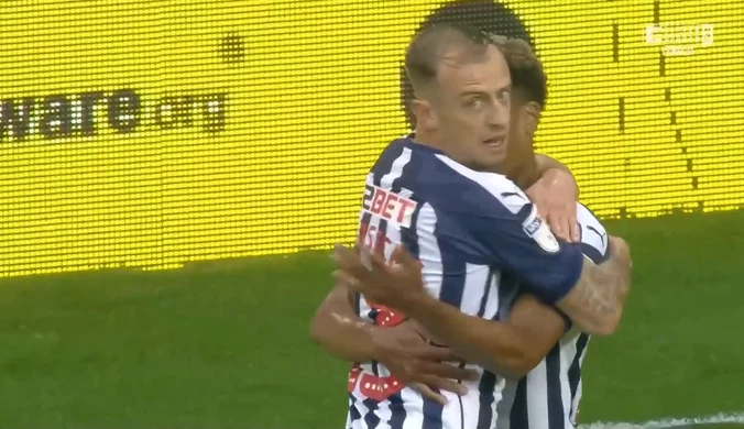 Championship. West Brom - Derby 2-0. Asysta Grosickiego - skrót (ZDJĘCIA ELEVEN SPORTS). WIDEO