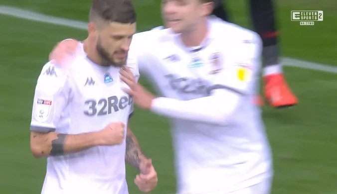 Championship. Leeds - Stoke 5-0. Gol Klicha - skrót (ZDJĘCIA ELEVEN SPORTS). WIDEO