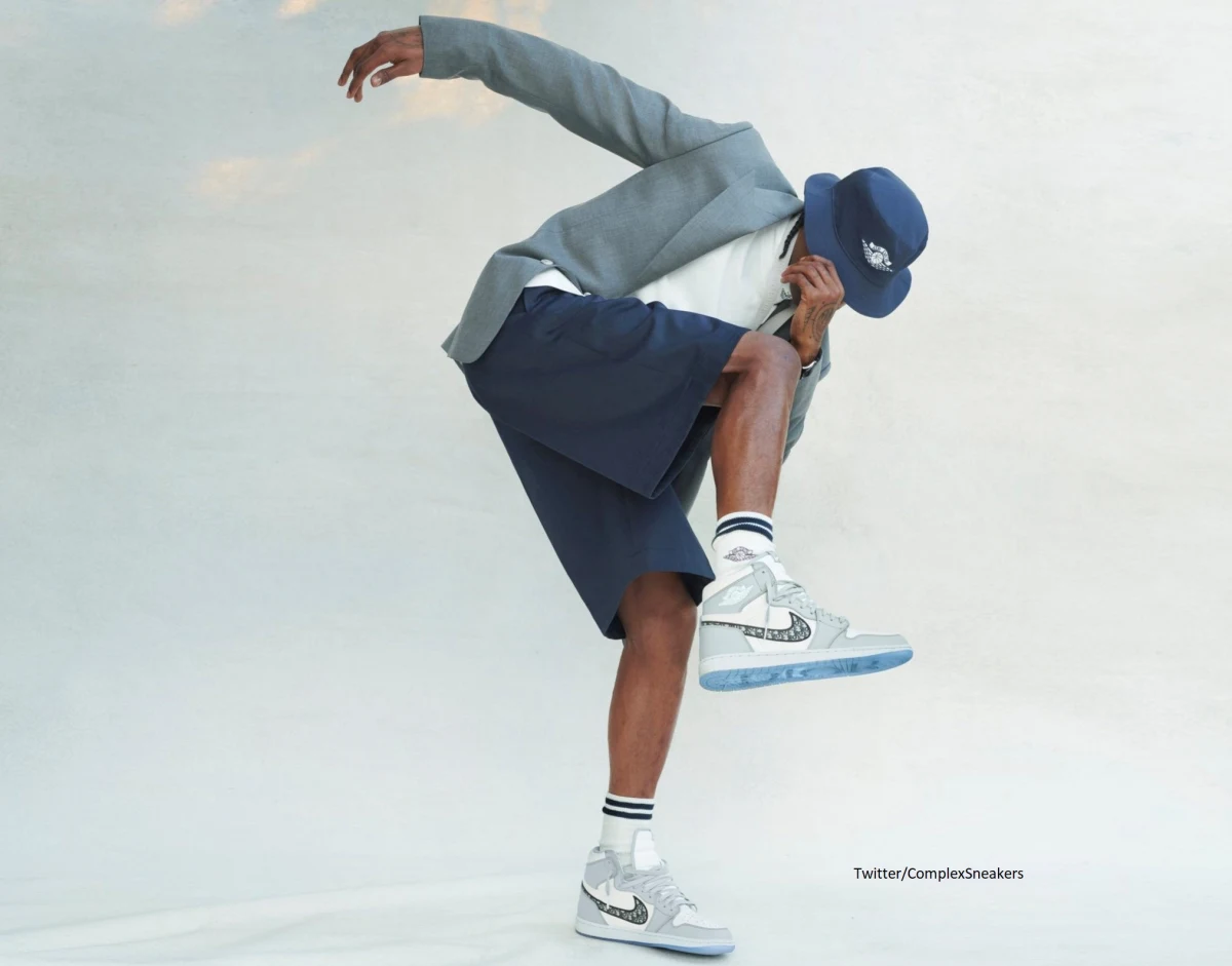 Francuski dom mody Dior przygotował ekskluzywną wersję butów słynnego koszykarza Michaela Jordana w 35-rocznicę produkcji przez NIKE kolekcji Air Jordan. Wykonano jedynie 13 tysięcy par i choć cena waha się od 1700 do 1900 euro, to chętnych na zakup było.... 5 mln subskrybentów.
