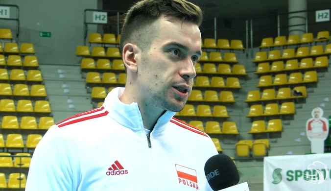Siatkówka. Marcin Komenda: Cieszę się, że mogłem wrócić do rytmu meczowego. Wideo